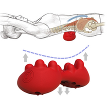 Load image into Gallery viewer, LittleMum Back Massager’s ergonomic design makes it to be in the best position to access and relieve proas muscles

