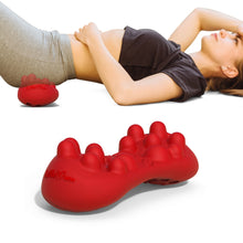 Load image into Gallery viewer, Relieve your back pain or hip pain caused by strain or spasm of muscles such as rhomboid , latissimus dorsi, gluteus, psoas, erector spinae, thoracolumbar fascial etc, which are very hard to be reached by normal massager tools
